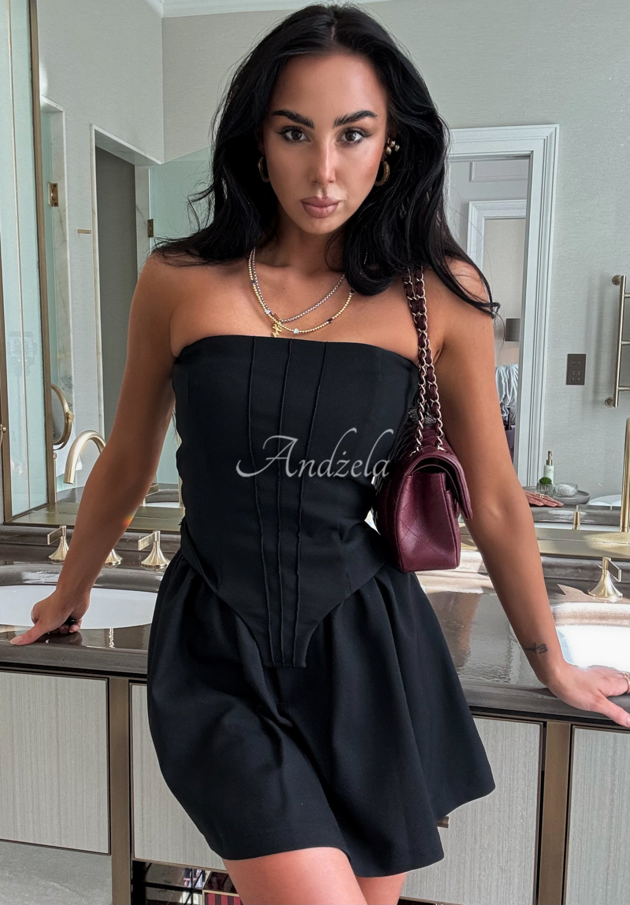 Top gorset La Milla Almost Said Yes czarny