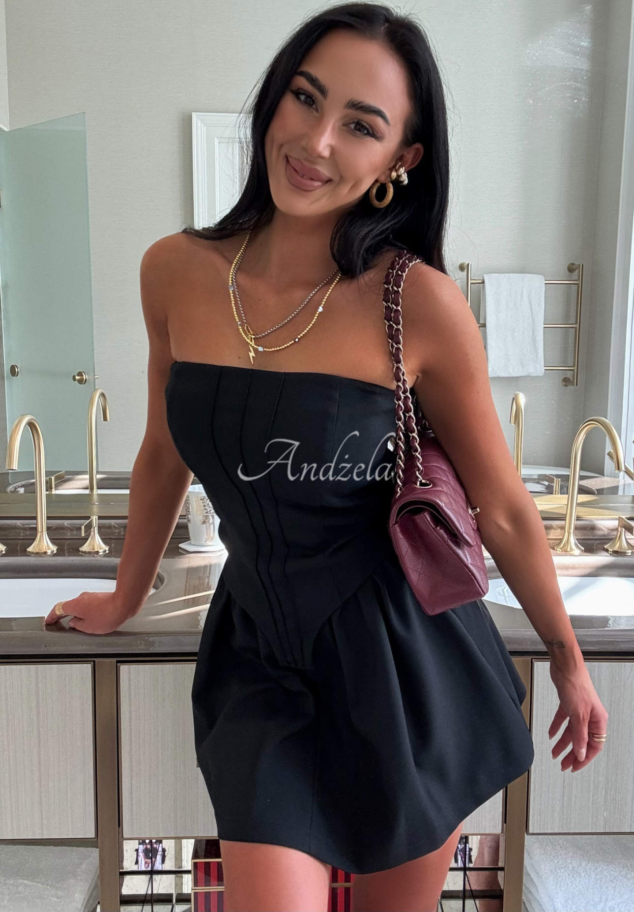 Top gorset La Milla Almost Said Yes czarny