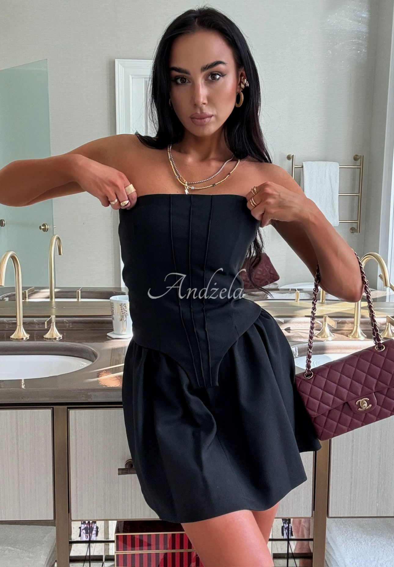 Top gorset La Milla Almost Said Yes czarny