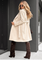 Płaszcz z guzikami Arrington Park beżowy