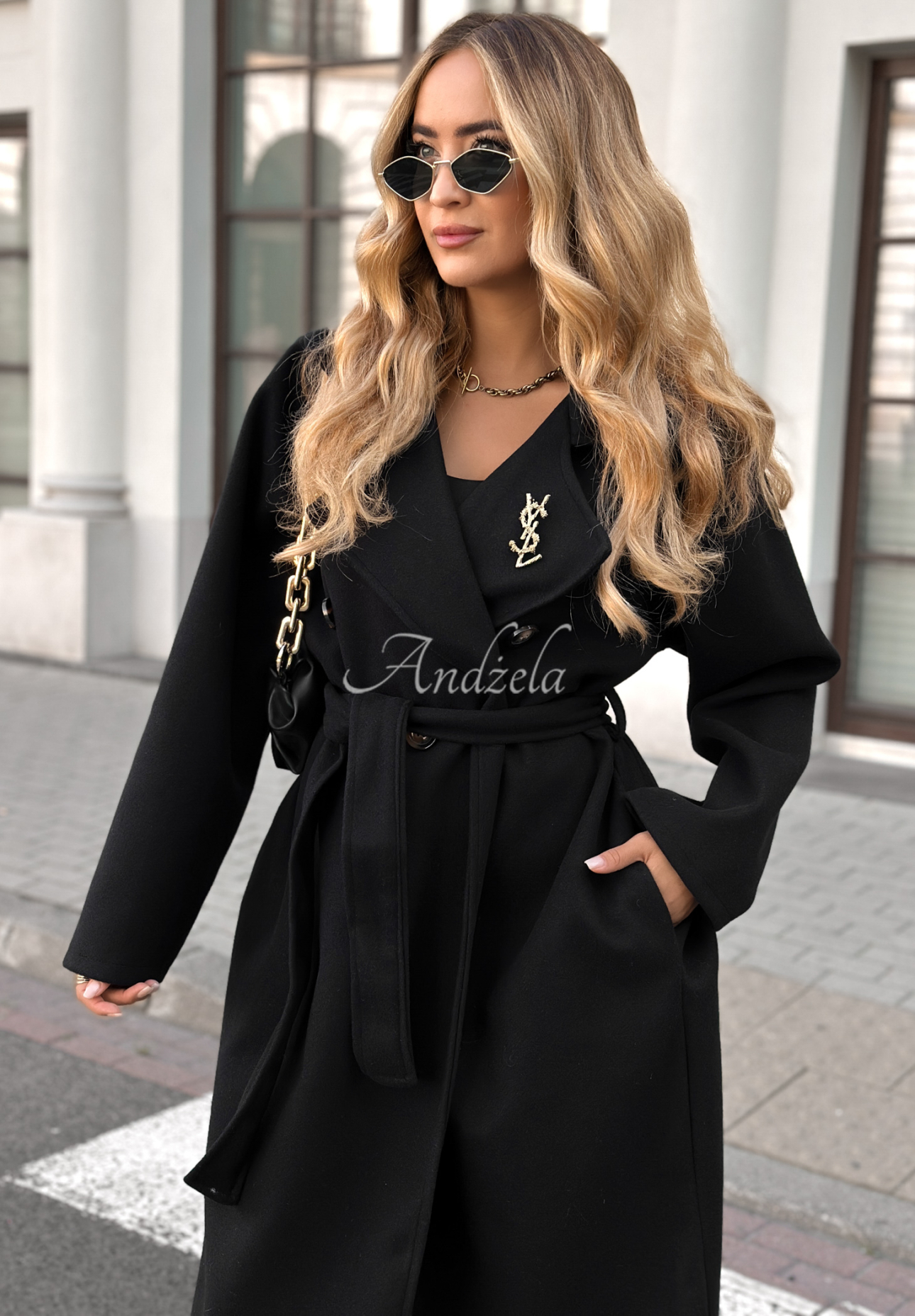 Long coat Didn't Mean It black