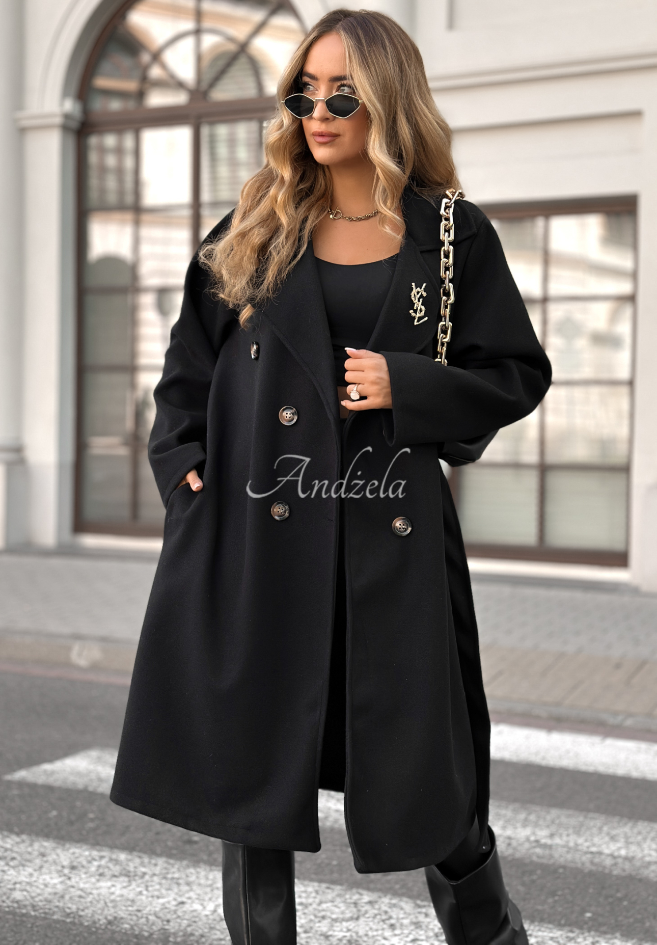 Long coat Didn't Mean It black