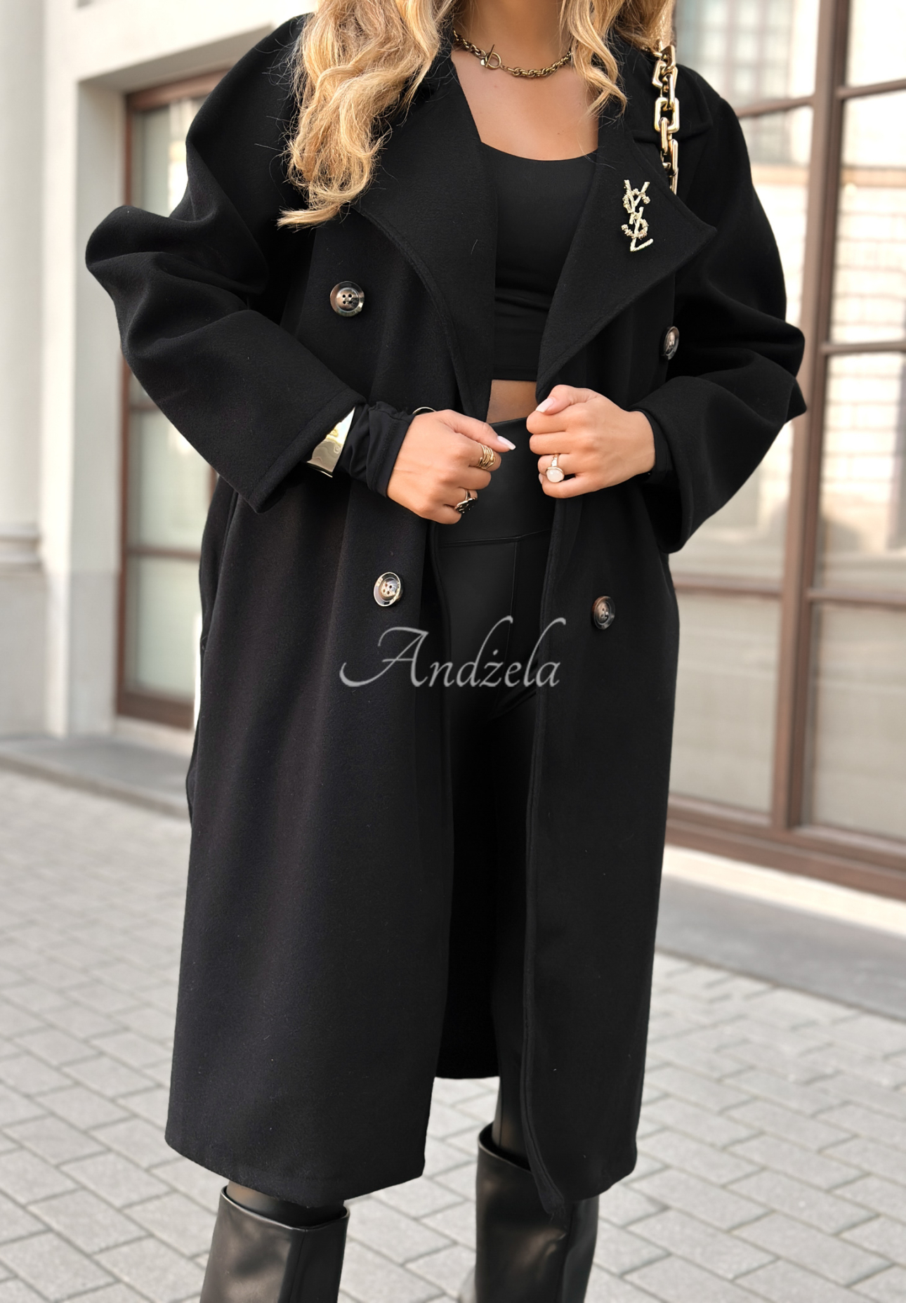 Long coat Didn't Mean It black