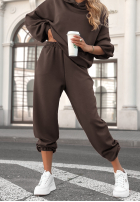 Komplet dresowy Remember About You czekoladowy