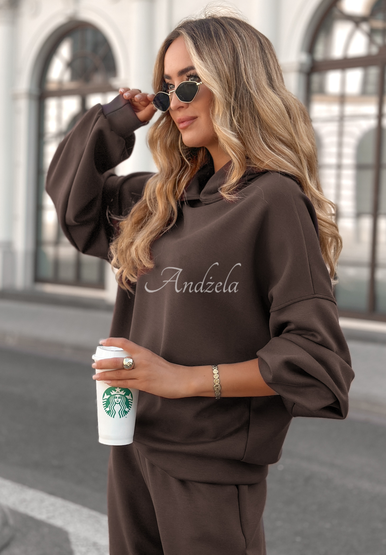 Remember About You tracksuit set chocolate