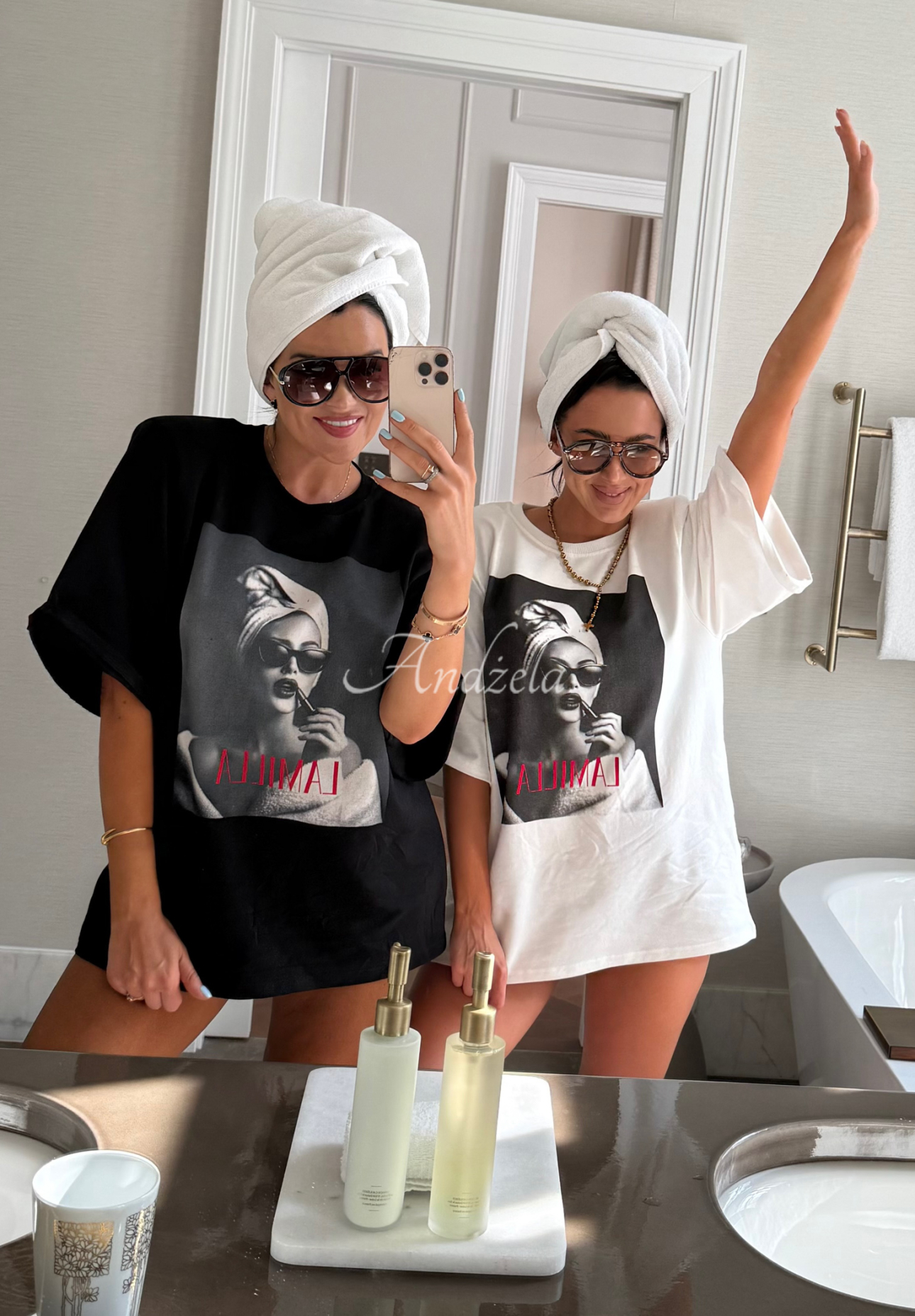 La Milla Her Era printed t-shirt black