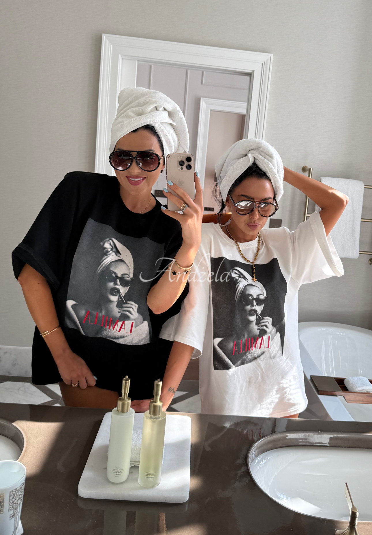 La Milla Her Era printed t-shirt black