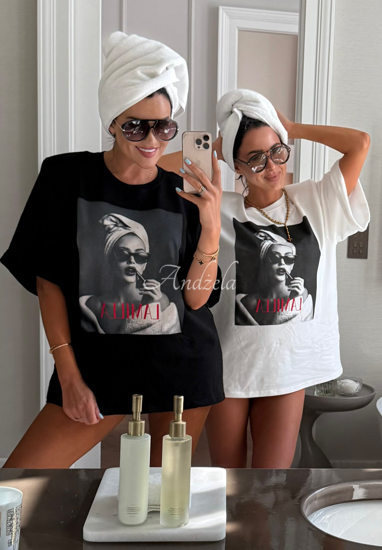 La Milla Her Era printed t-shirt black