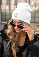 Czapka z naszywką Winter City biała