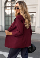 Klasyczna marynarka Premium bordowa