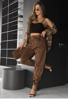 Spodnie Middle Of Nowhere camelowe