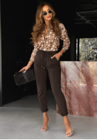 Spodnie Awaken Your Dreams czekoladowe