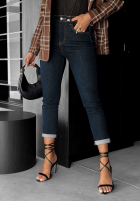 Spodnie jeansowe Sounds Familiar granatowe