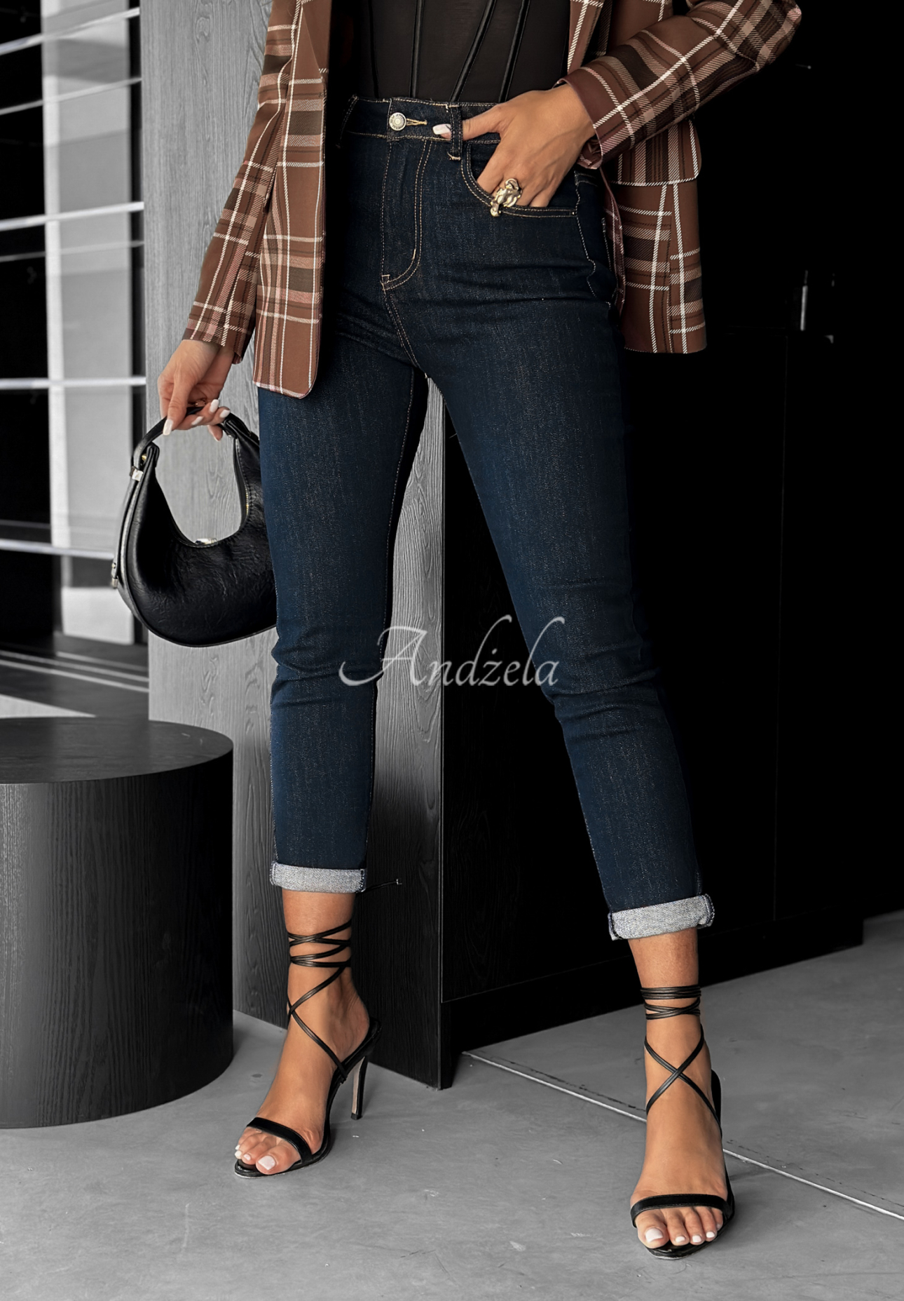 Sounds Familiar denim pants navy blue