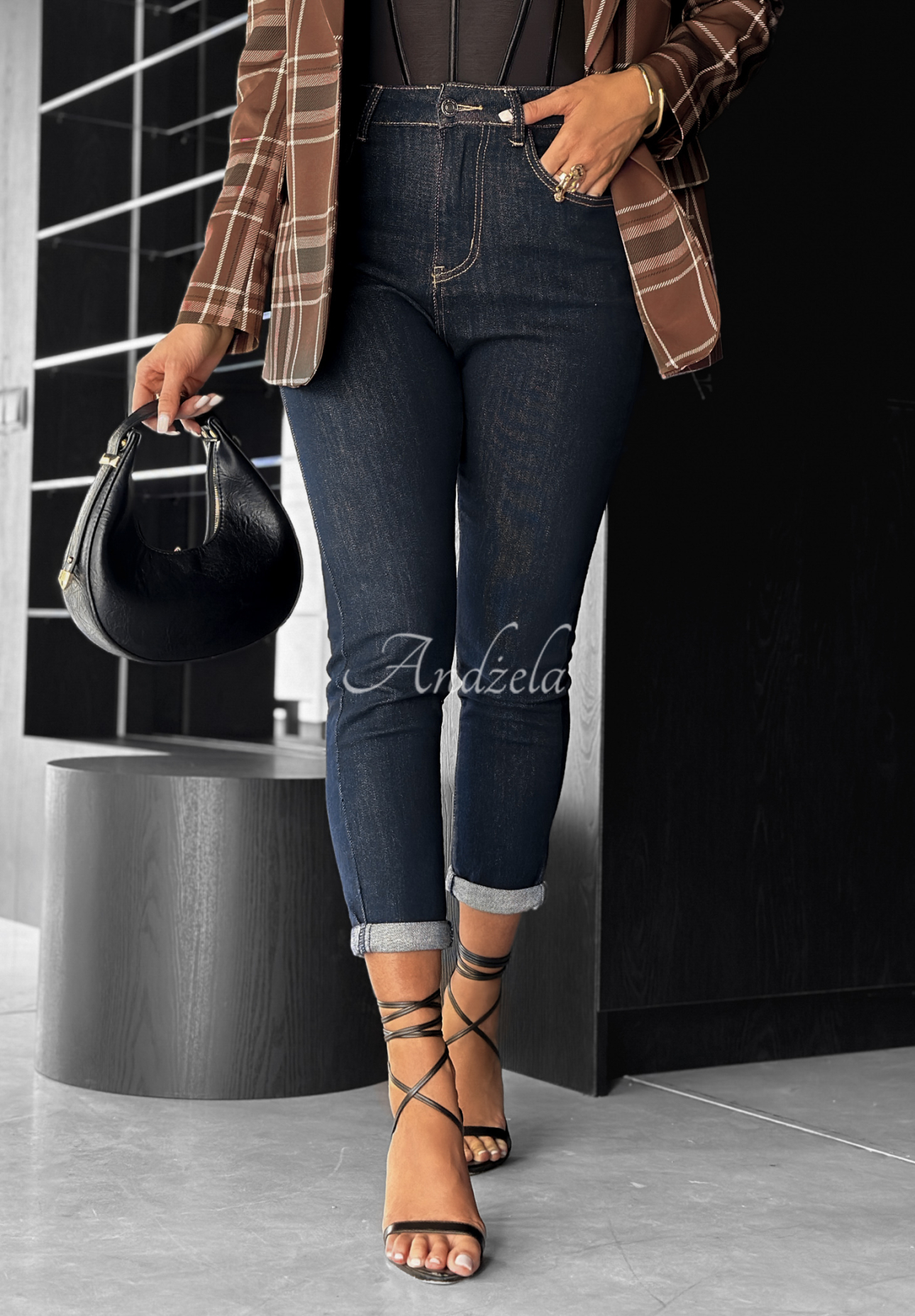 Sounds Familiar denim pants navy blue