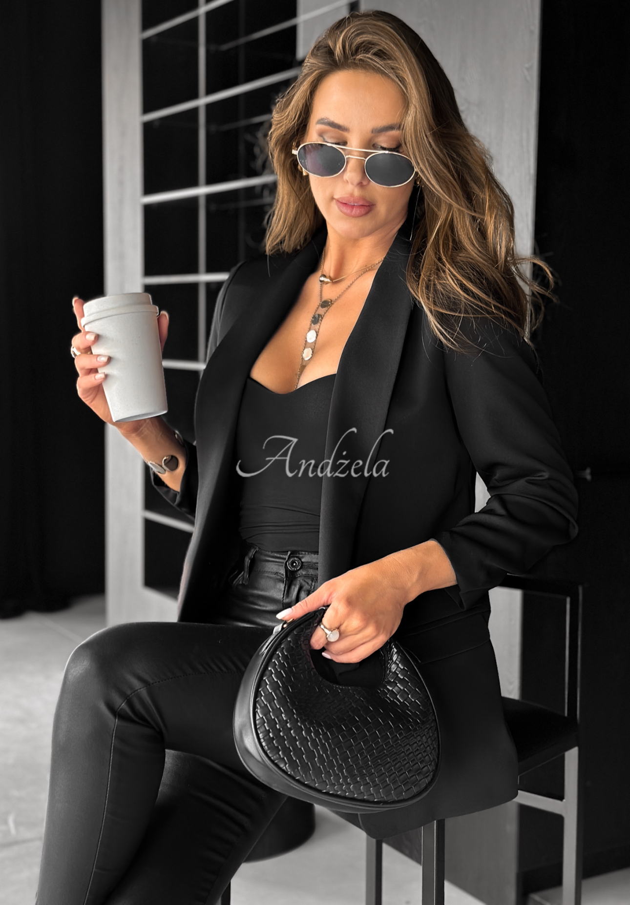 Klasyczna marynarka Premium czarna