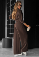 Komplet dresowy Just Think czekoladowy