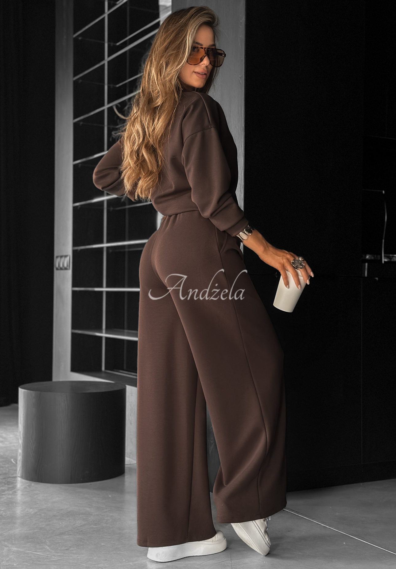 Just Think chocolate tracksuit set