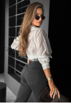 Koszula z wiązaniem Your Better Side biała