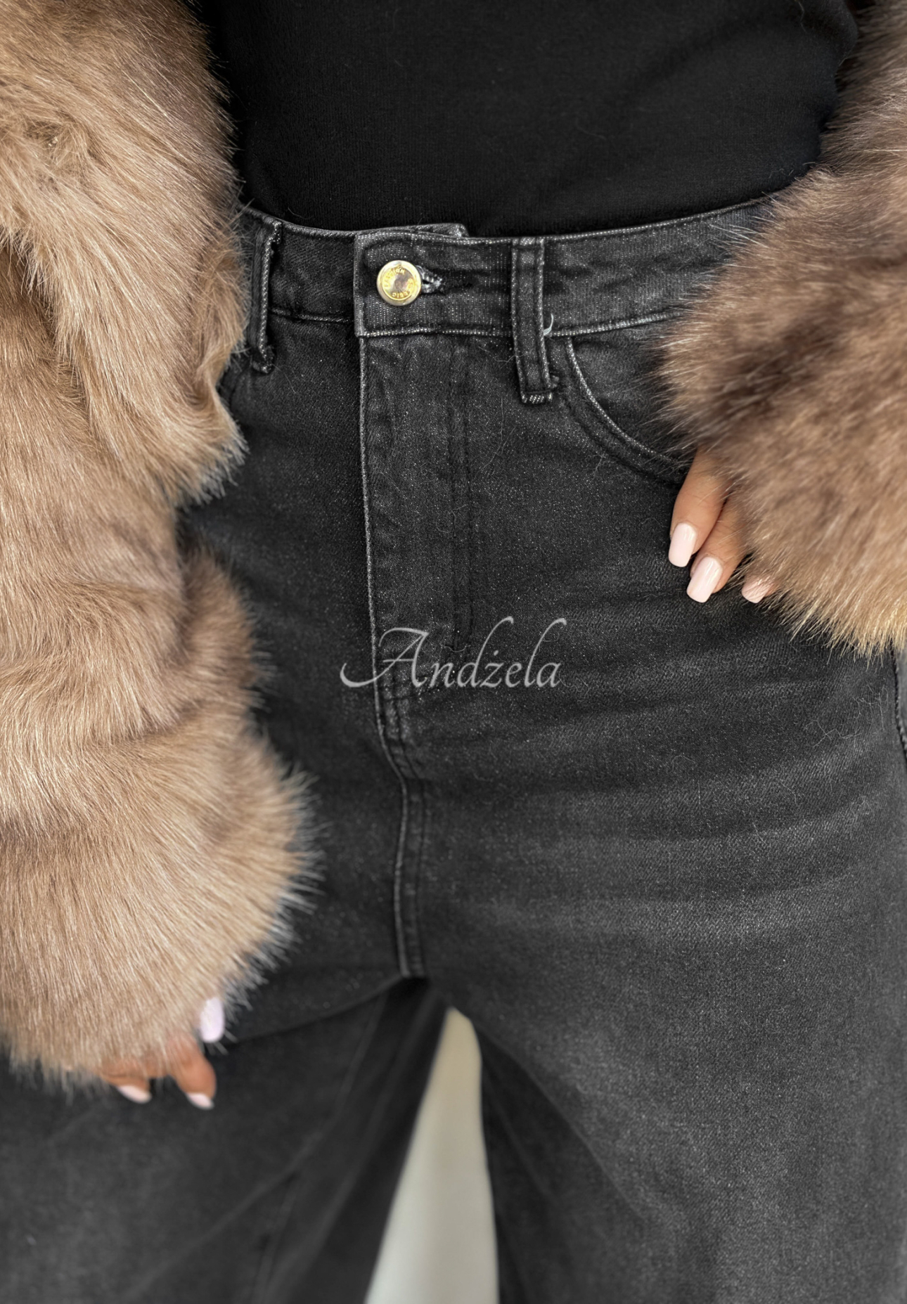 Denim balloon pants Deserve This dark grey