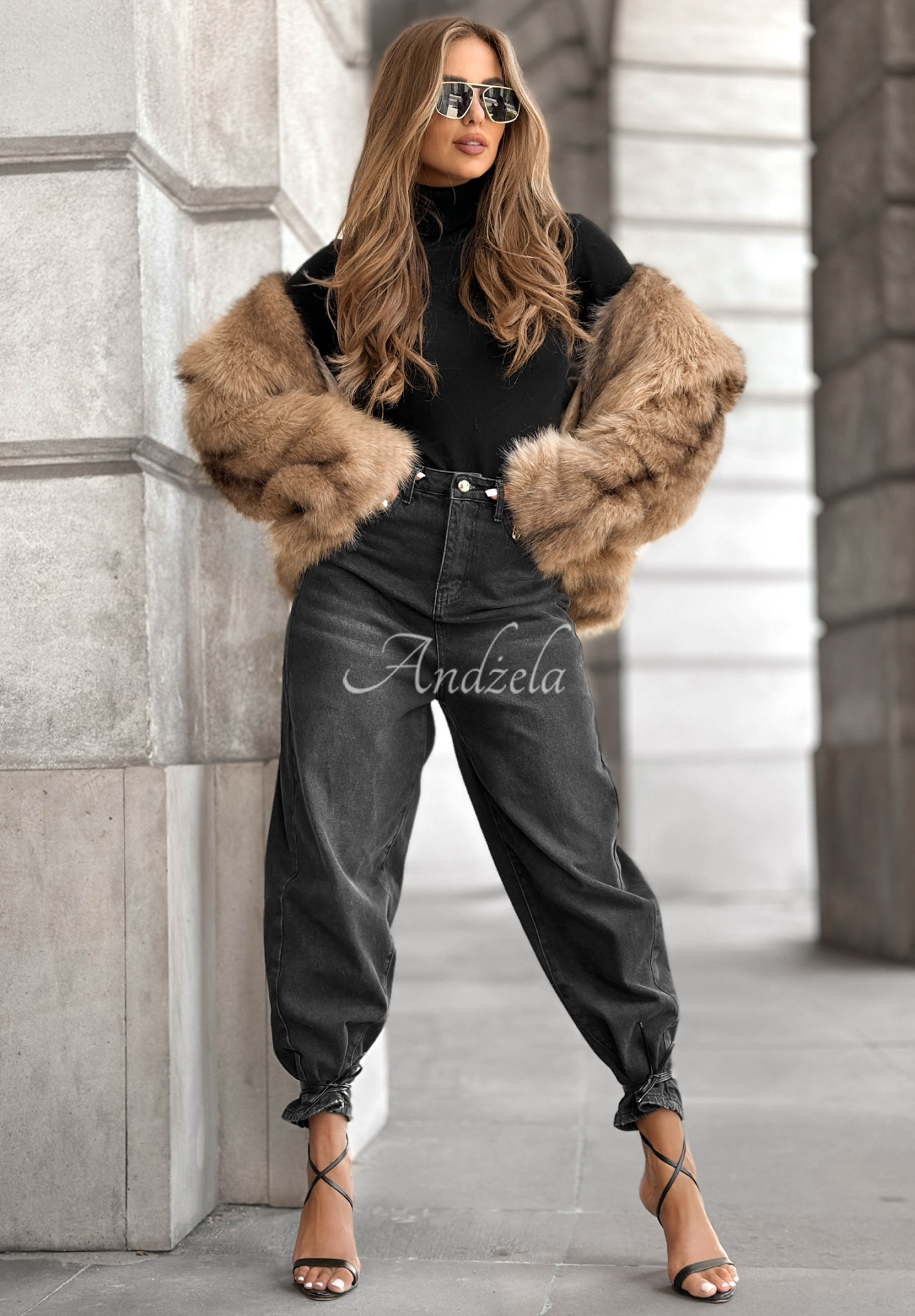 Denim balloon pants Deserve This dark grey