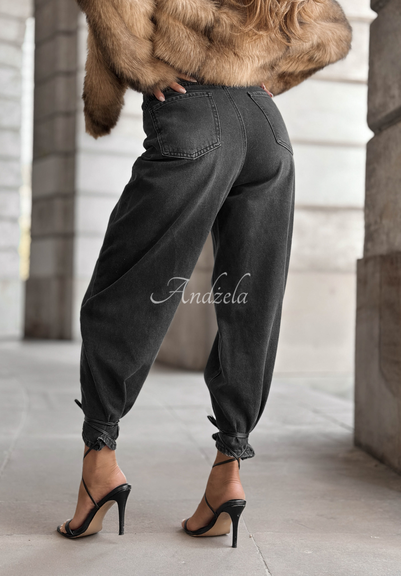 Denim balloon pants Deserve This dark grey