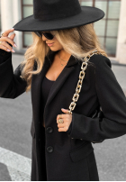 Długi płaszcz Next Chapter czarny