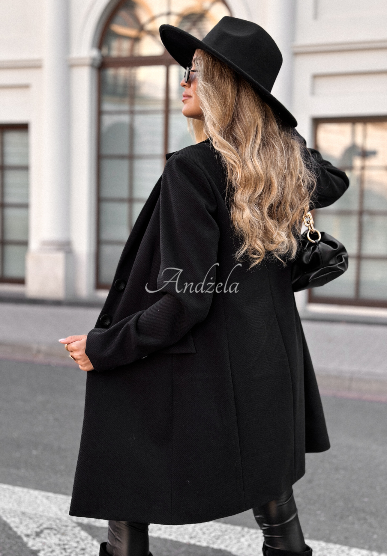 Long wool coat Next Chapter black