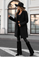 Długi płaszcz Next Chapter czarny