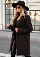 Długi płaszcz Next Chapter czekoladowy