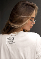 Bluzka z dekoltem w serek Lucky Dream ecru