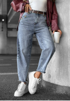 Denim balloon pants This Kind of Day blue