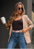 Klasyczna marynarka Premium Latte