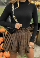 Dopasowany sweter z golfem Between Us czarny