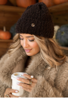 Czapka Winter Everywhere czekoladowa