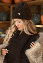 Czapka Winter Everywhere czekoladowa
