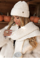 Szalik Winter Everywhere biały