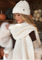 Szalik Winter Everywhere biały