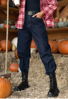 Spodnie jeansowe balloon Important Message granatowe