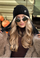 Czapka uszatka First Frost czarna