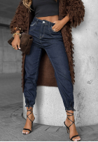 Spodnie jeansowe mom fit My Better Side granatowe