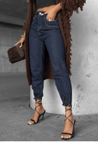 Spodnie jeansowe mom fit My Better Side granatowe