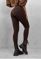 Legginsy I Am Ready Now czekoladowe
