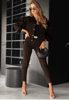 Jeansowa kurtka That’s The Point czekoladowa