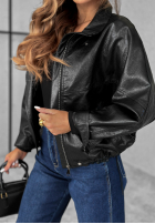 Skórzana kurtka All Yours Now czarna