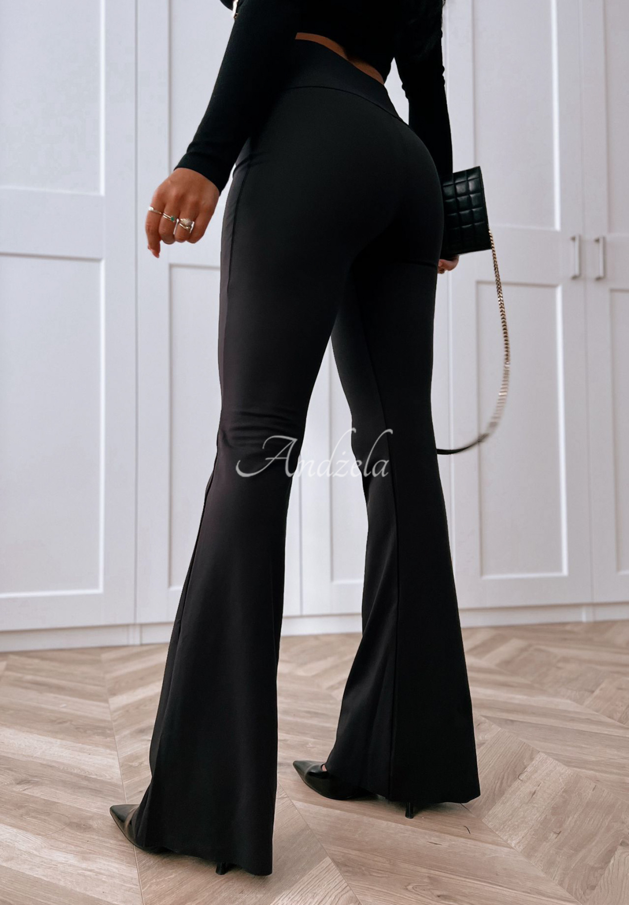 Can't Stop bell leggings black