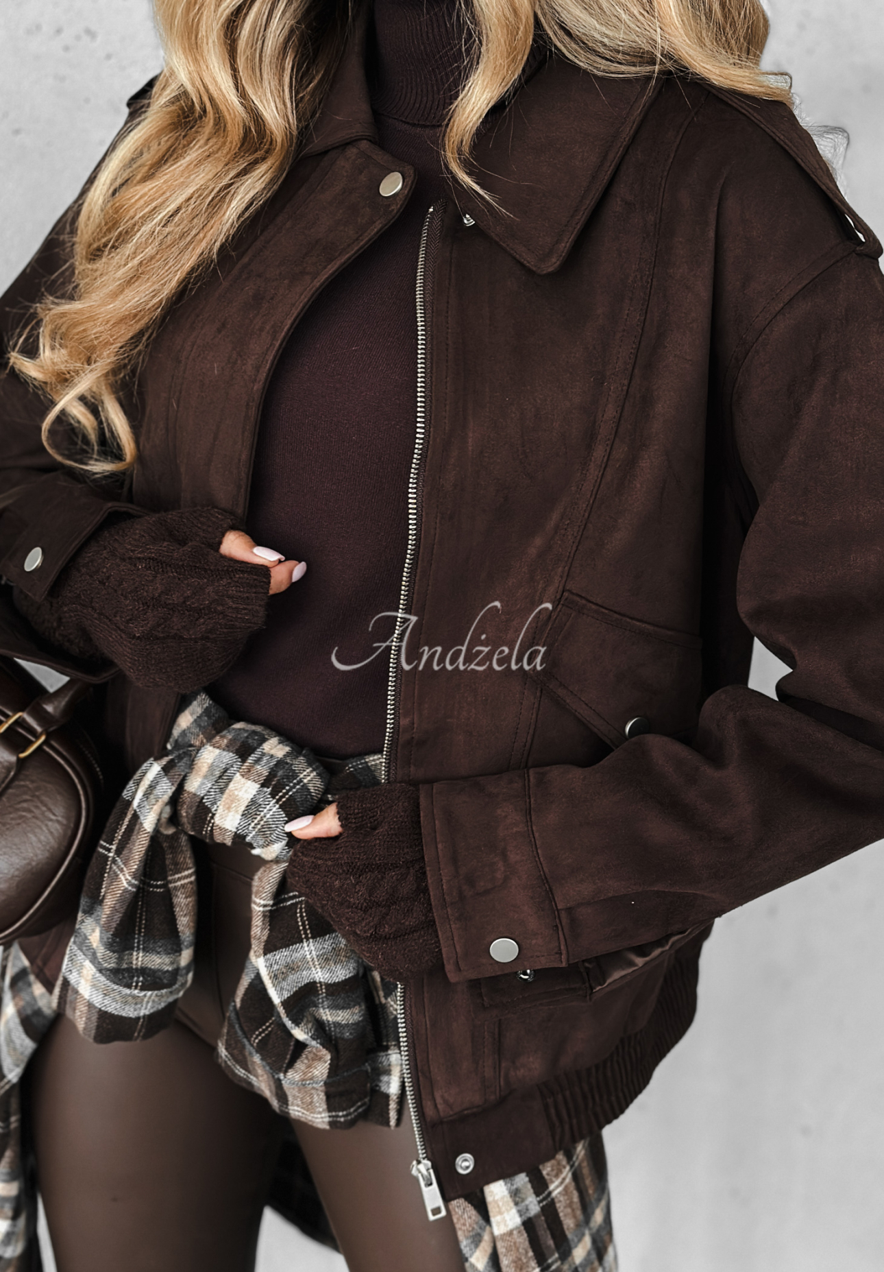 Coldest Winds chocolate suede ramon jacket