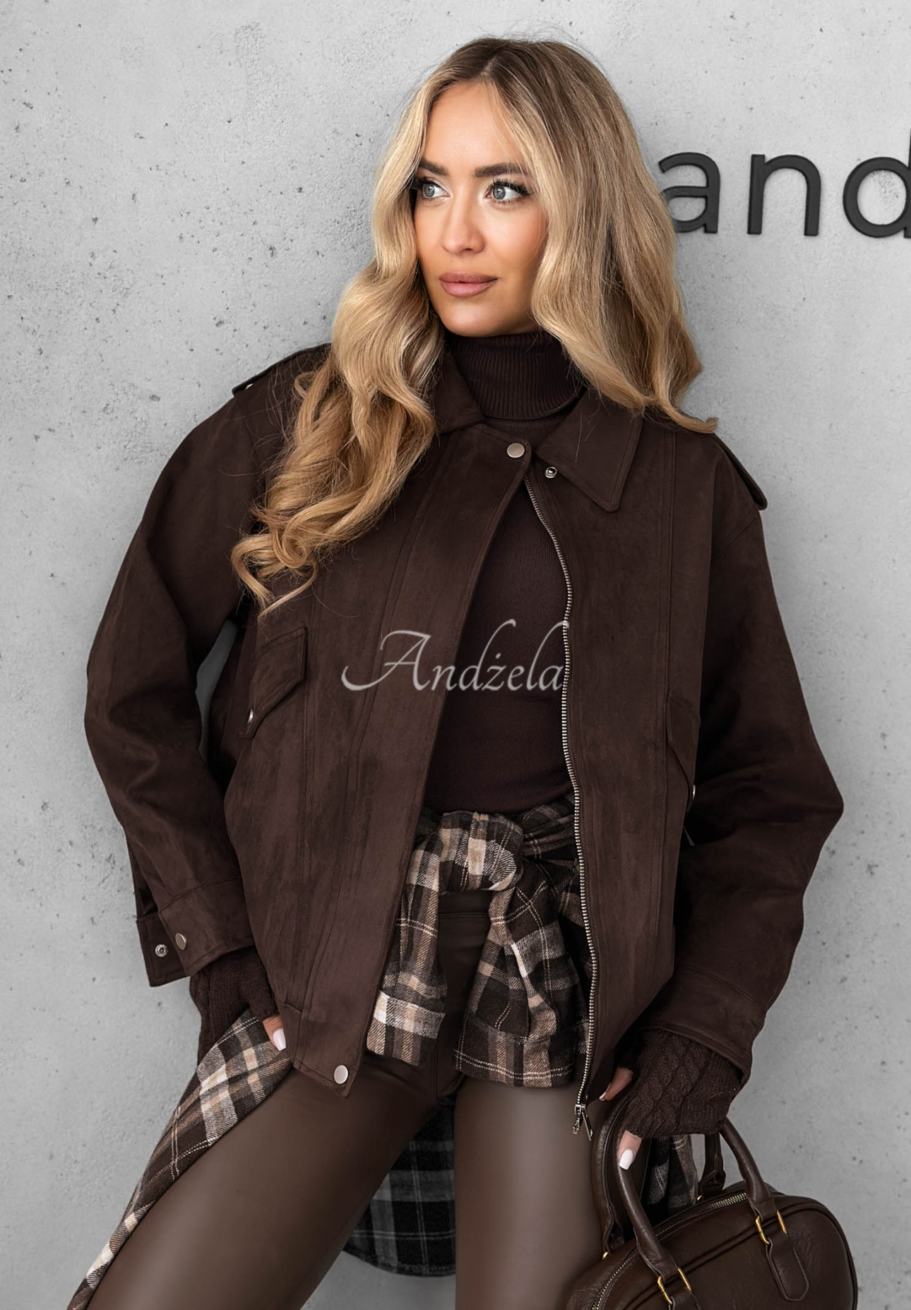 Coldest Winds chocolate suede ramon jacket
