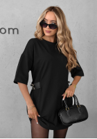 Sukienka z paskiem Somewhere Else czarna