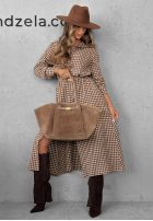 Zamszowa torebka Almost Ready mokka